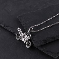 MJ161 - Bike Pendant Men's Fashion Necklace MJ161 - Bike Pendant Men's Fashion Necklace